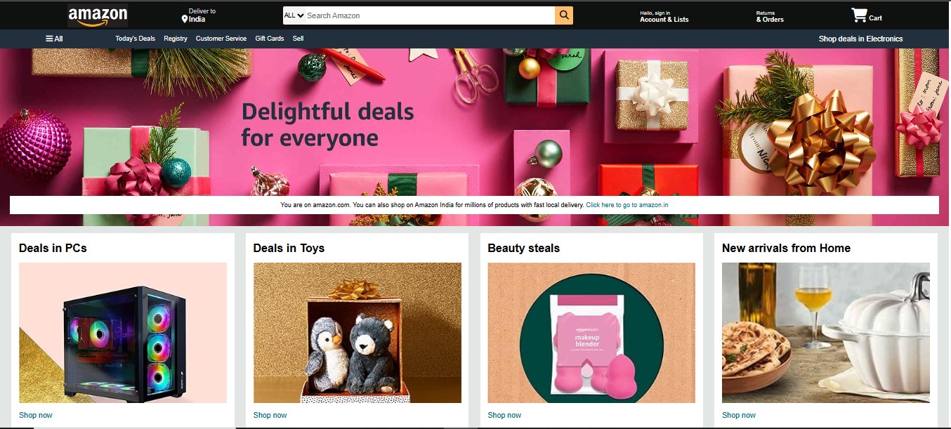 Amazon Clone Project