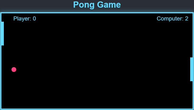 Pong Game Project